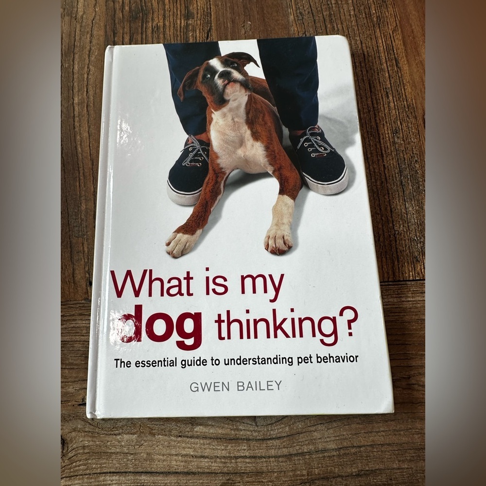 's 'What is My Dog Thinking?' Book - White Cover